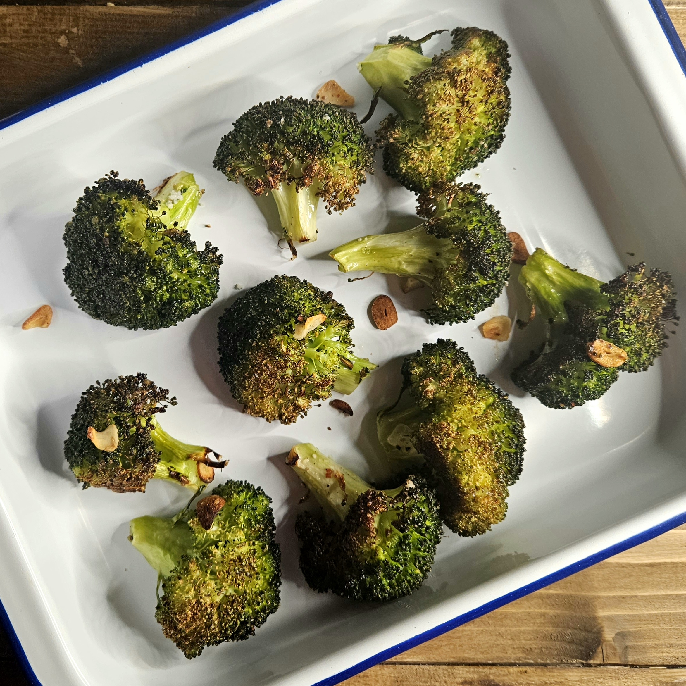 Roasted Broccoli & Garlic